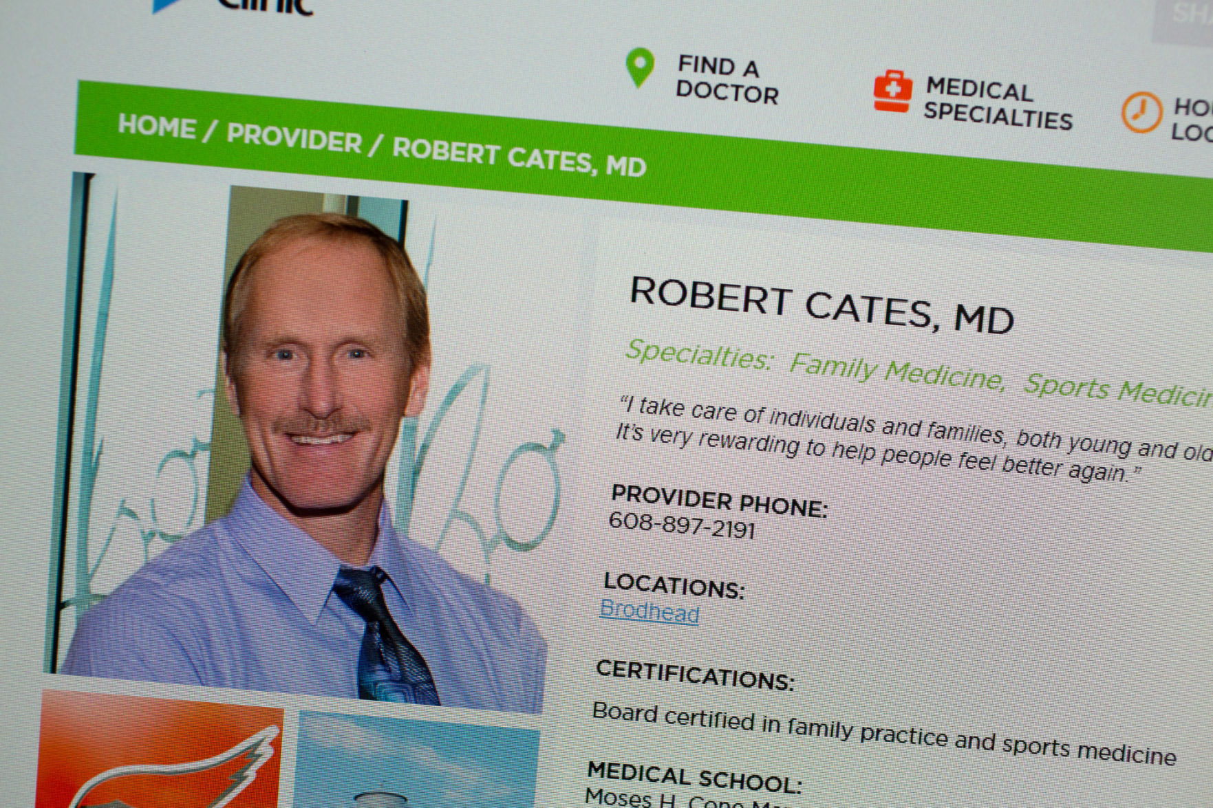 Dr. Robert Cates